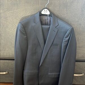 Calvin Klein Gray Classic Suit
